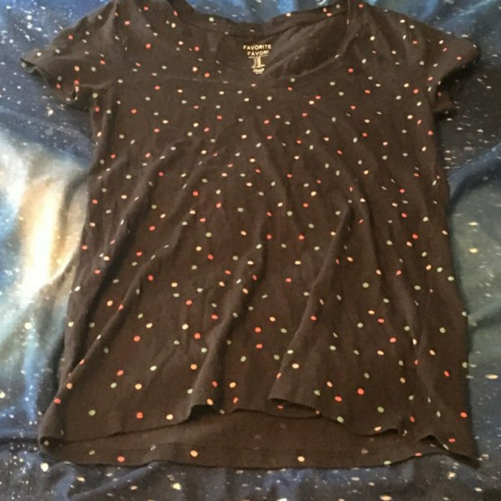 Navy Blue poka for shirt